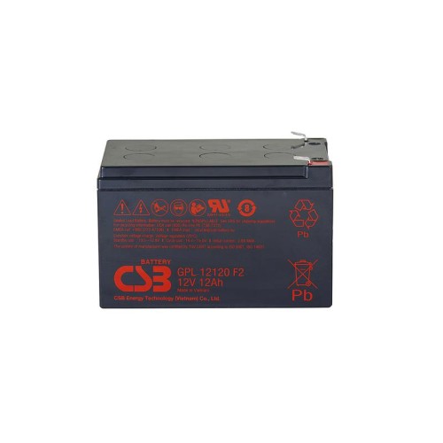 Аккумулятор 12В 12А.ч CSB GPL12120 F2 CSB