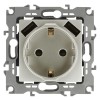 Розетка 16А 250В 2P+E с 2хUSB 5В-3А защ. шторки Эра12 перламутр 12-4109-15 ЭРА Б0047849