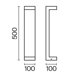 Светильник Barclay Street 9Вт 3000К IP54 ландшафтный Maytoni O013FL-L9B
