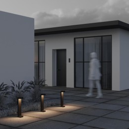 Светильник Barclay Street 9Вт 3000К IP54 ландшафтный Maytoni O013FL-L9B