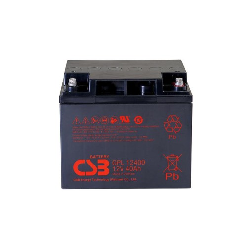 Аккумулятор 12В 40А.ч CSB GPL12400 I CSB