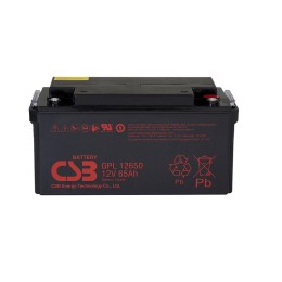 Аккумулятор 12В 65А.ч CSB GPL12650 I CSB