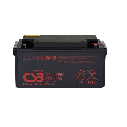 Аккумулятор 12В 65А.ч CSB GPL12650 I CSB