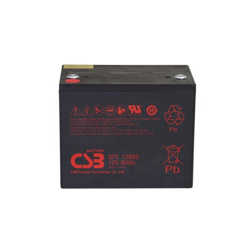 Аккумулятор 12В 80А.ч CSB GPL12800 CSB