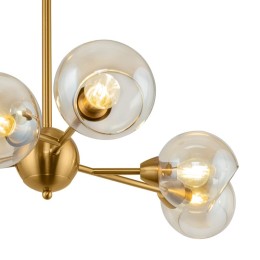 Люстра Sherry 6х40Вт E14 IP20 Freya FR5121PL-06G