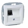 Розетка компьютерная СП Дуэт RJ45 кат.5E механизм бел. SchE WDE000183