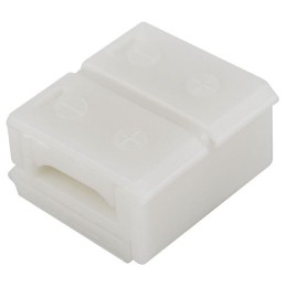 Коннектор стыковочный для одноцвет. LED лент 8мм влагозащ. (уп.10шт) Lamper 144-017