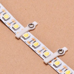 Клипса монтажная для LED ленты 10мм (уп.50шт) Lamper 144-098