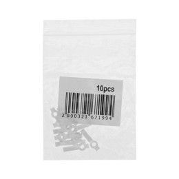 Клипса монтажная для LED ленты 10мм (уп.50шт) Lamper 144-098