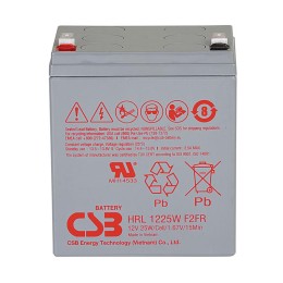 Аккумулятор 12В 6.25А.ч CSB HRL1225W F2 FR CSB
