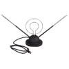Антенна ТВ комнатная RX-105 телескопич. на подставке с кольцом VHF; UHF 47-860 MHz REXANT 34-0105