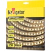 Лента светодиодная 14 457 NLS-2835WW168-16-IP20-12V (уп.5м) NAVIGATOR 14457