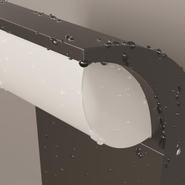 Светильник Stock 7Вт 3000К IP44 бра настен. Maytoni O446WL-L7GF3KSR