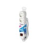 Удлинитель 4х3м с заземл. 16А IP20 ПВС 3х1 с выкл. КОСМОС YKsm3m-4g-Z-V(K)