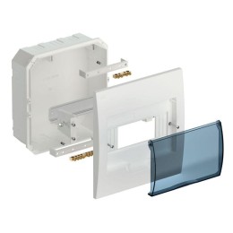 Корпус встраиваемый ЩРВ-П-8 Krepta 3 IP41 пластик. бел. IEK MKP12-V-08-40-20