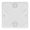 Коробка разветвительная КМР-030-032 наружная 100х100х28 бел. PROxima EKF plc-kmr-030-032