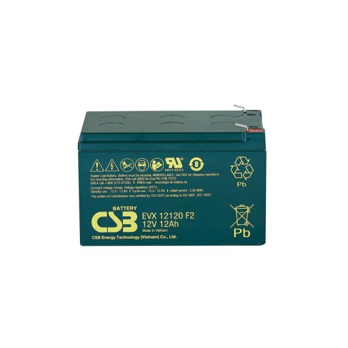 Аккумулятор 12В 12А.ч CSB EVX12120 F2 CSB