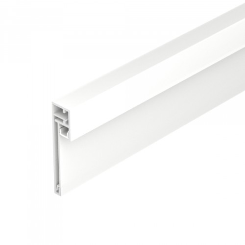 Arlight Профиль PLINTUS-H54B-2000 WHITE (Алюминий)