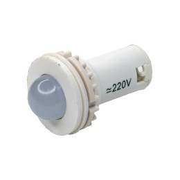 Лампа светодиодная коммутаторная СКЛ-11-Б-2-220 белая 220В AC/DC d27 сила света 20 мКд Электротехник