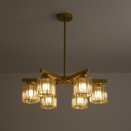 Люстра Ferrera 40Вт E27х6 2IP20 Freya FR5474PL-06G