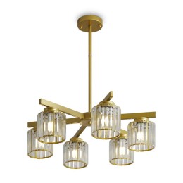 Люстра Ferrera 40Вт E27х6 2IP20 Freya FR5474PL-06G