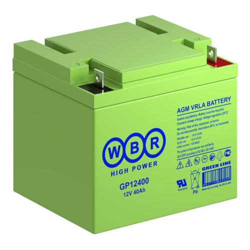 Аккумулятор 12В 40А.ч WBR GP12400 WBR