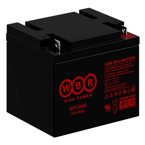 Аккумулятор 12В 45А.ч WBR GP12450 WBR
