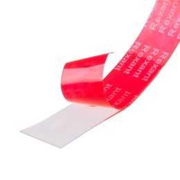 Лента клейкая двухсторонняя прозрачная на VHB акриловой основе 10ммх5м Rexant 09-6057