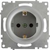 Розетка 1-м СП Florence 16А IP20 с заземл. винтов. контакты механизм сер. (1E10201302) OneKeyElectro