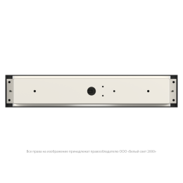 Светильник аварийный BS-GORIZONT-10-L1-ELON Black Белый Свет a29233