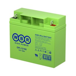 Аккумулятор 12В 18А.ч WBR GPL12180 WBR