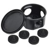 Коробка распаячная КМ41237 D75х40мм IP44 4 ввода черн. IEK UKO21-075-040-000-K02-44