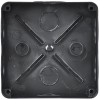 Коробка распаячная КМ41233 100х100х50мм IP44 6 вводов черн. IEK UKO11-100-100-050-K02-44
