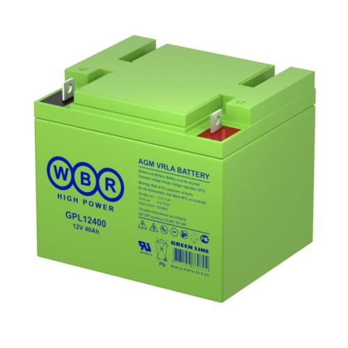 Аккумулятор 12В 40А.ч WBR GPL12400 WBR