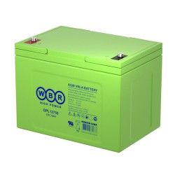 Аккумулятор 12В 75А.ч WBR GPL12750 WBR