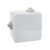 Коробка распаячная ОП 80х80х50 IP54 КМ41238 откид. крышка 7 вводов (7035) IEK UKO31-080-080-050-K03-
