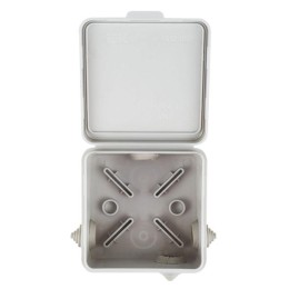 Коробка распаячная ОП 80х80х50 IP54 КМ41238 откид. крышка 7 вводов (7035) IEK UKO31-080-080-050-K03-