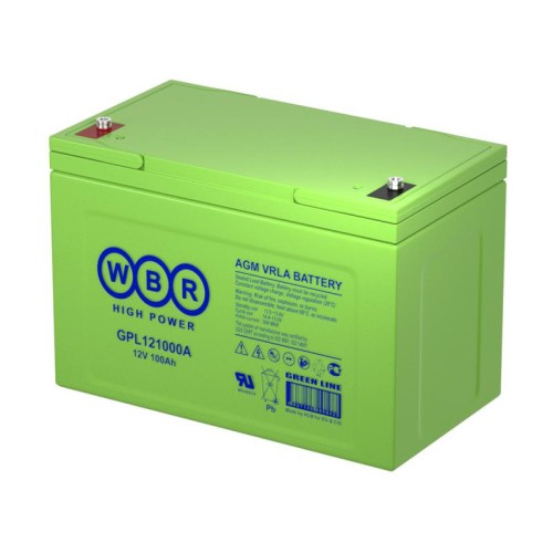 Аккумулятор 12В 100А.ч WBR GPL121000A WBR