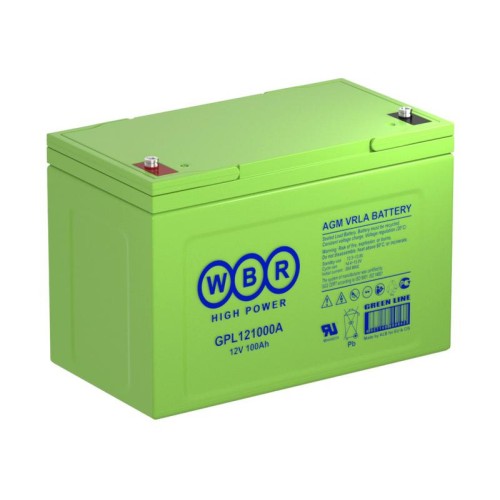 Аккумулятор 12В 100А.ч WBR GPL121000A WBR