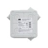 Коробка распаячная ОП 100х100х50 IP54 КМ41256 откид. крышка 8 вводов (7035) IEK UKO31-100-100-050-K0