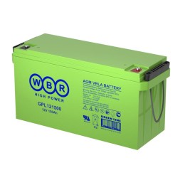 Аккумулятор 12В 150А.ч WBR GPL121500 WBR