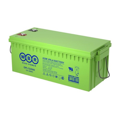 Аккумулятор 12В 200А.ч WBR GPL122000 WBR