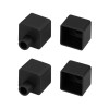 Заглушка WPH-FLEX-1616 BLACK с отверстием пластик (комплект) Arlight 045873
