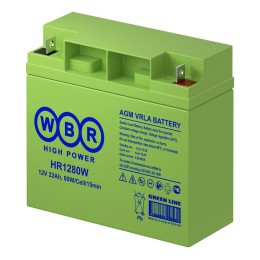 Аккумулятор 12В 22А.ч WBR HR1280W WBR