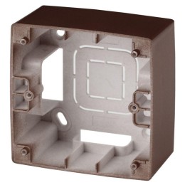 Коробка наклад. монтажа 1 пост Эра12 бронза 12-6101-13 ЭРА Б0043167
