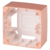 Коробка наклад. монтажа 1 пост Эра12 медь 12-6101-14 ЭРА Б0043168