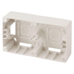 Коробка наклад. монтажа 2 поста Эра12 сл. кость 12-6102-02 ЭРА Б0043171