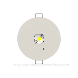 Светильник аварийный BS-RADAR-53-L1-INEXI2 White Белый Свет a31376