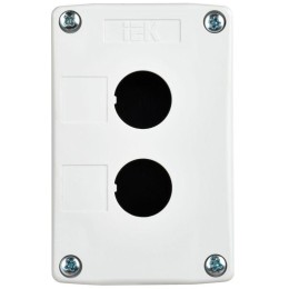 Корпус КП102-Р 2-м для кнопок бел. IEK BKP10-2-K01-R