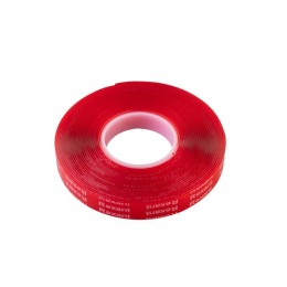 Лента клейкая двухсторонняя прозрачная на VHB акриловой основе 12ммх5м Rexant 09-6058